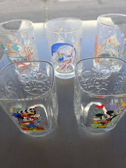 Disney McDonald's 25th Anniversary Glasses