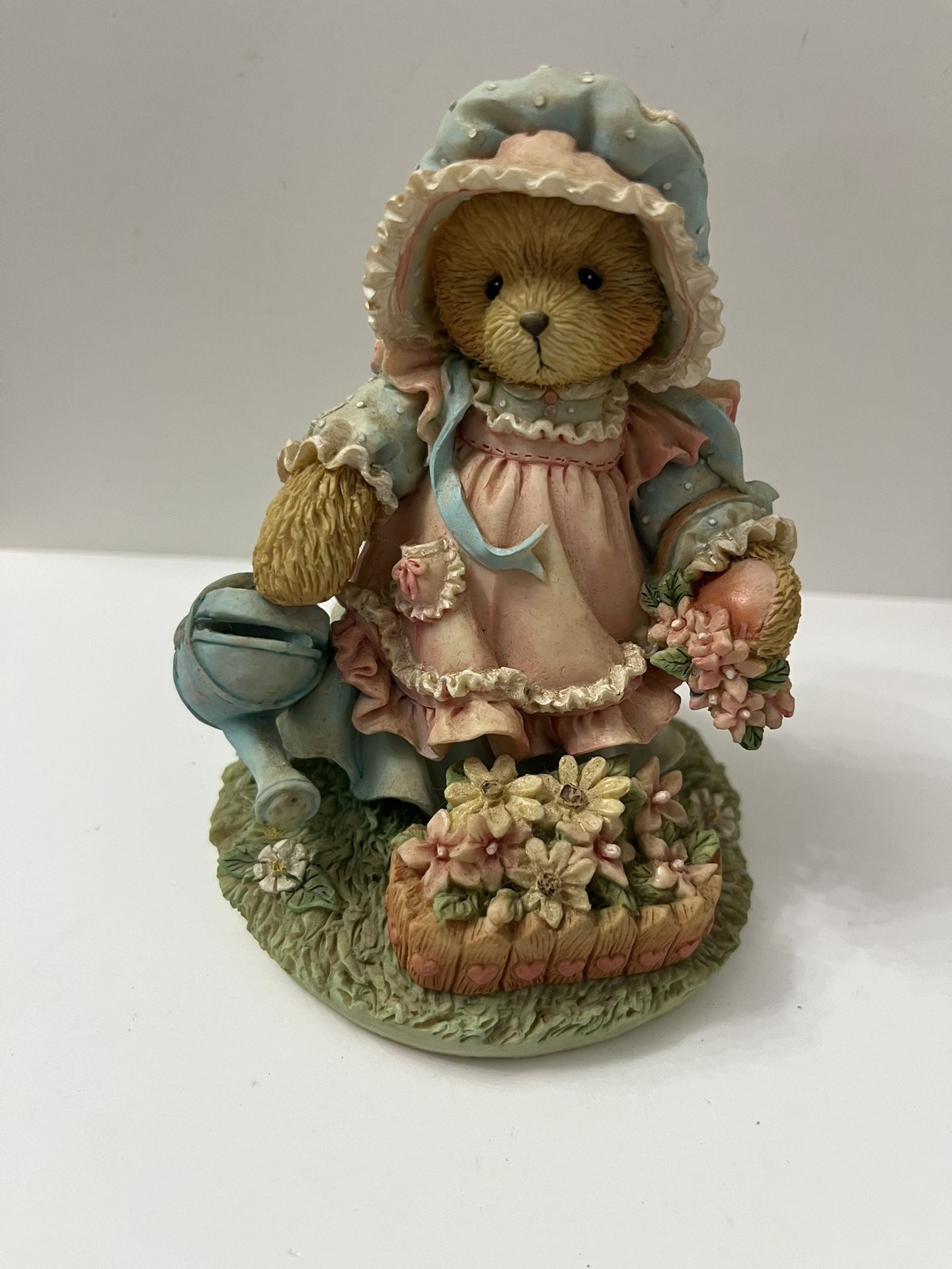 Cherished Teddies Bear Figurine 1993 Mary Mary Quite Contrary # 626074 *
