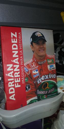 Adrian fernandez book $100.00 obo