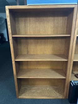 2 Solid wood bookshelf