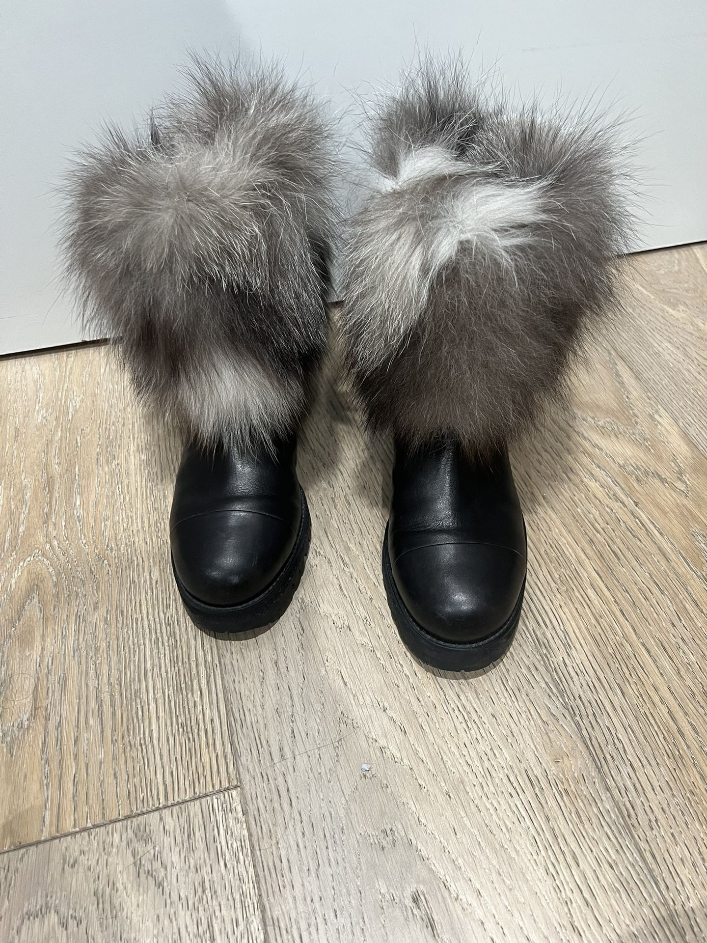 Jimmy Choo Fur Boots