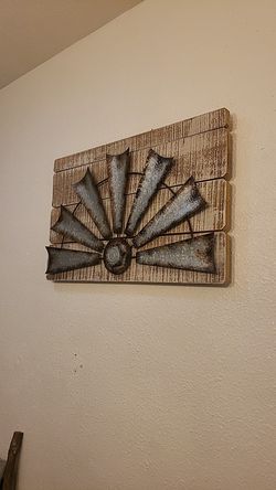 Windmill Wall Decor