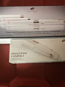 T3 Whirl Trio And Single Pass Compact Flat Iorn . Brand New!