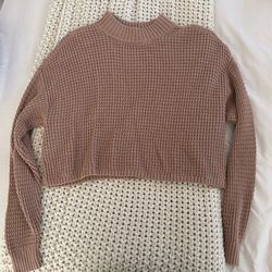 Holster Crop Knit Sweater 