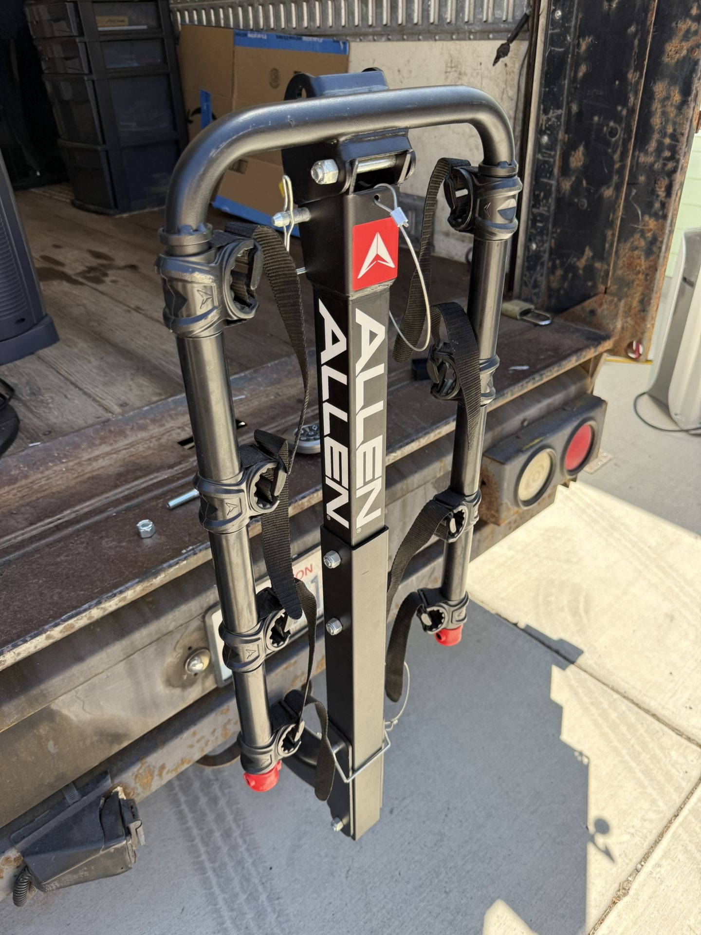 New bike rack. . Bicycle trunk