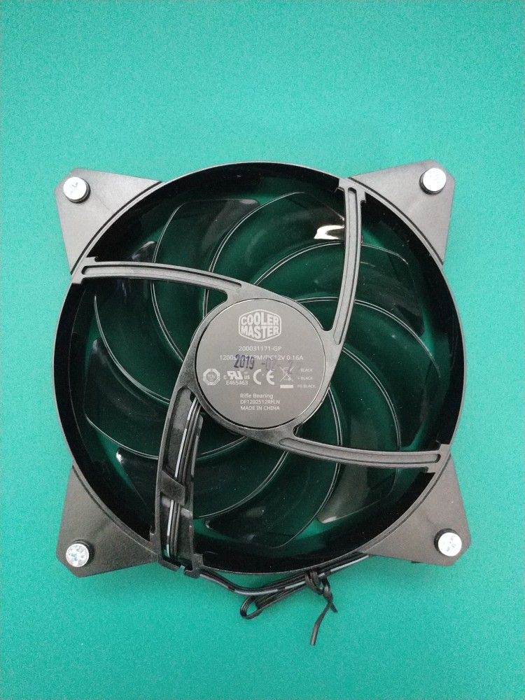 2x 120mm PC Fans Cooler Master