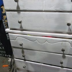 Vintage Wood Dresser 