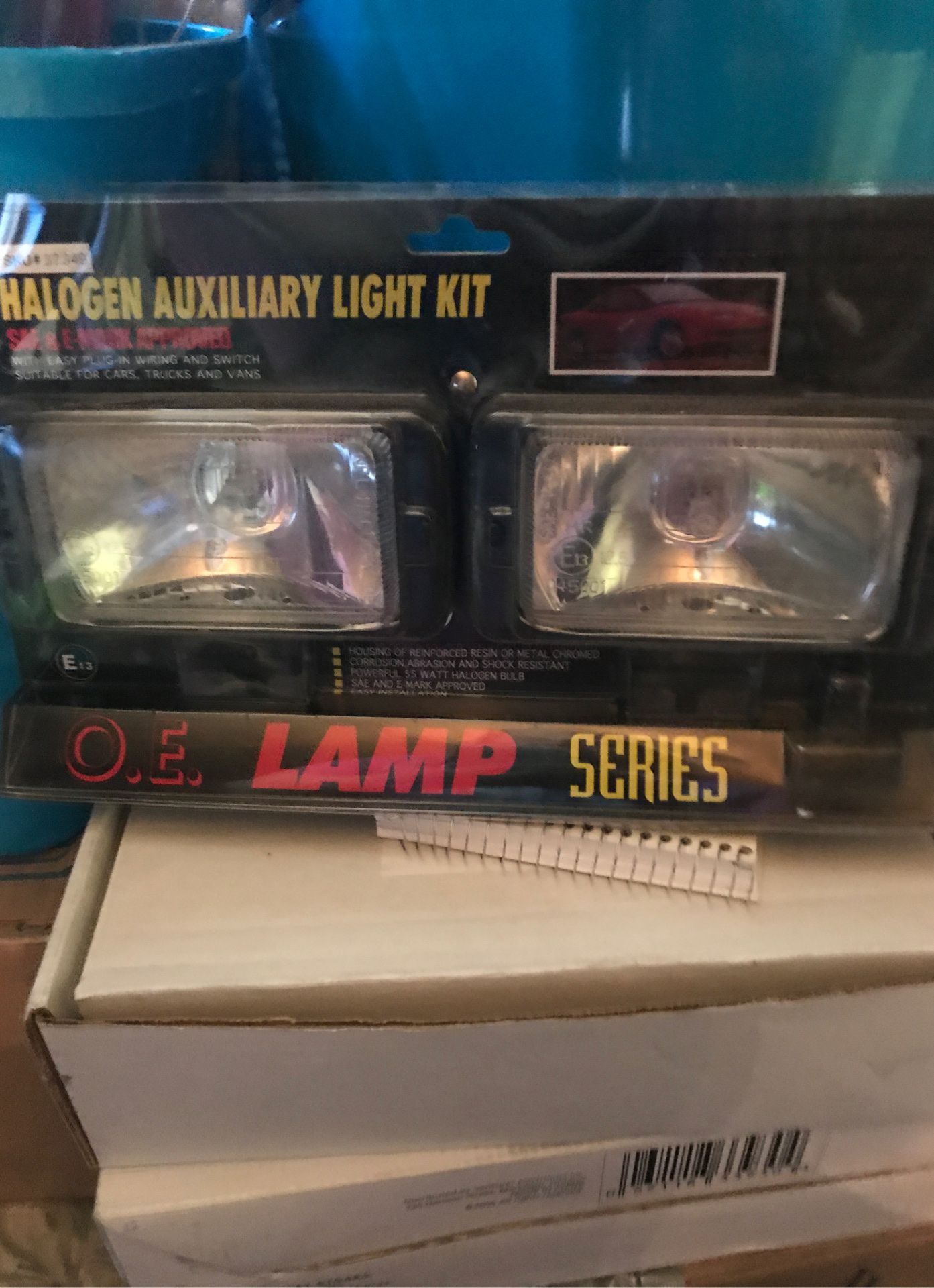 Halogen auxiliary light kit