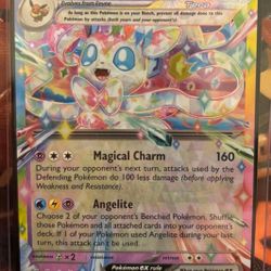 Pokemon TCG Sylveon Ex #41 Pokemon Prismatic Evolutions- NO TRADES-NO OFFERS- PRICE FIRM