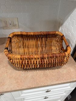Large Wicker Rattan Storage Basket
