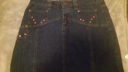 Denim skirt