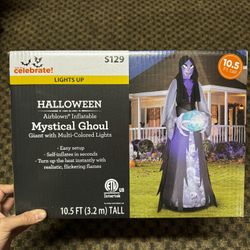 HALLOWEEN Air blown Inflatable Mystical Ghoul
