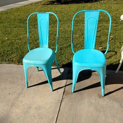 One Metal Chairs