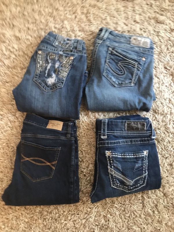 jeans with a lot of holes