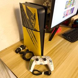 PS5 Slim 1TB Wolverine