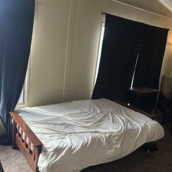 Espresso Futon Full Size Like New 