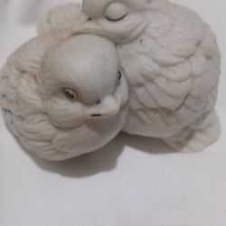 Nestling Birds Figurines 