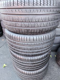 Selling (4] tires 295/40r20 Pirelli Scorpion Verde All Season