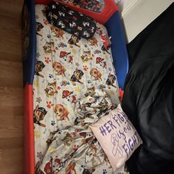 Toddler Paw Patrol Bed 