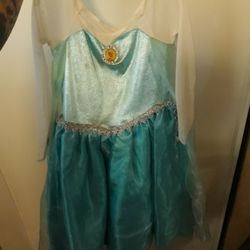 Frozen Costume For Girl 5-6  Disney