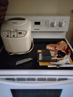 Samsung electric stove super nice only used a few times