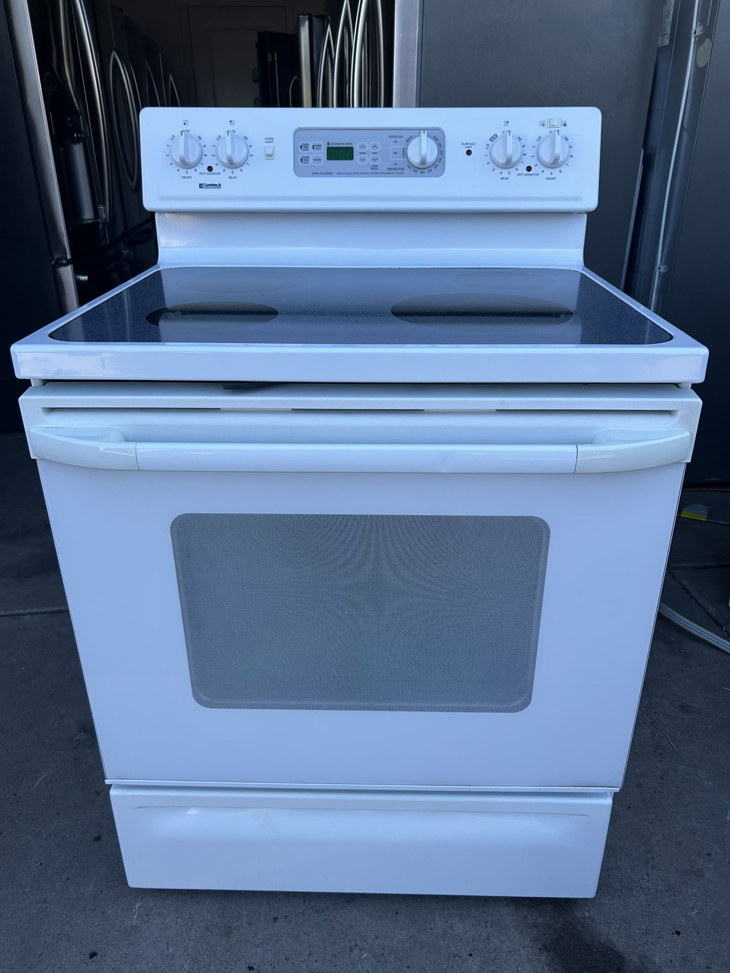 Kenmore Electric Stove White