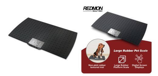 Redmon   Pet   Partners   Large   Non-Skid   Rubber Precision   Digital   Pet   Weight   Scale