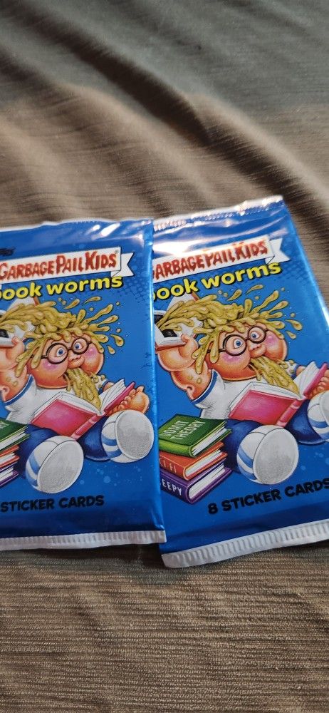 Garbage Pail Kids Series Book Worms 2pk