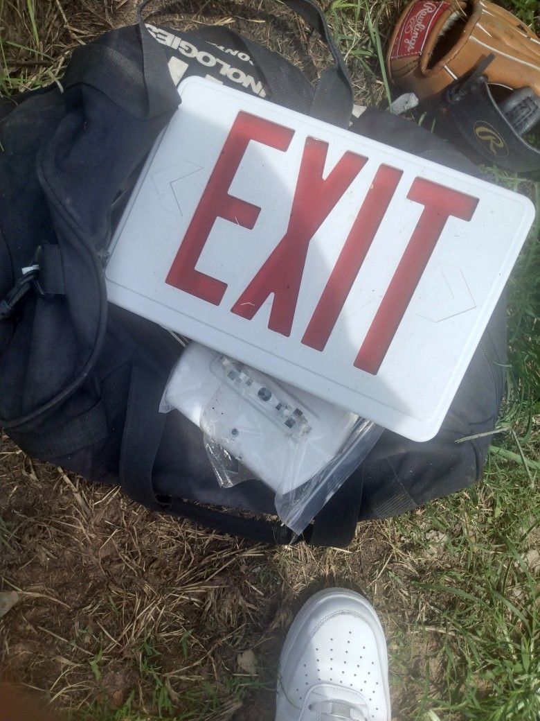 Exit Sign 