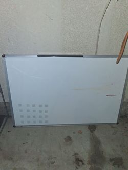 Dry Erase Whiteboard with Aluminum Frame