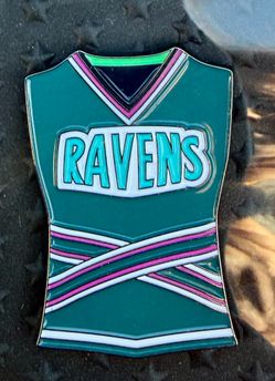 One Tree Hill Ravens Jersey Enamel Pin