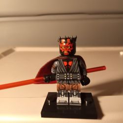 Darth Maul Lego Minifigure Custom 