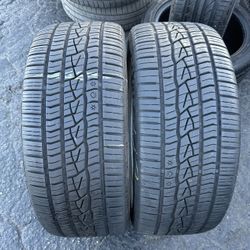 PAIR OF TIRE 255 45 19 CONTINENTAL 85% LIFE