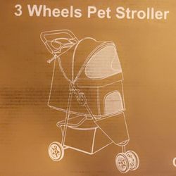 Foldable PET Stroller-Black