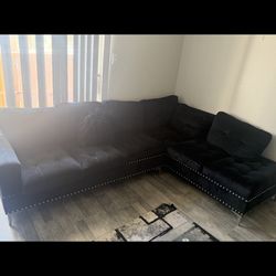 Black Sectional Couches For Sale 