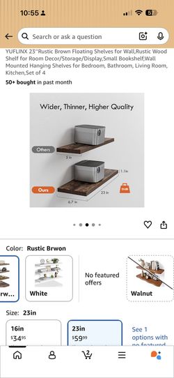 New Wooden Shelf’s