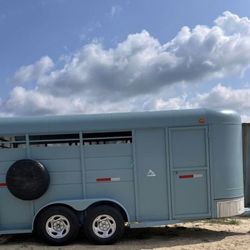 Three (3) Horse Slant Load BP Trailer w/ Dressing Room