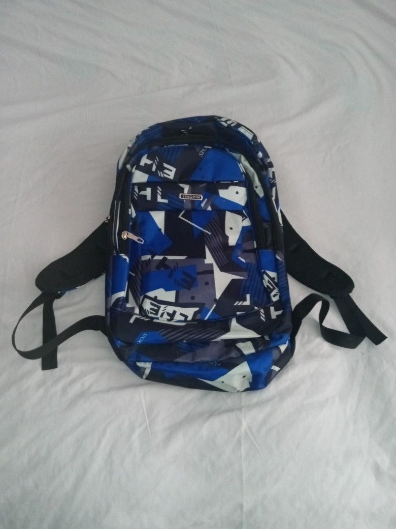 JINGPIN BLUE BACKPACK