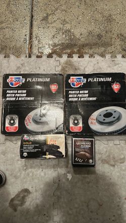 Nissan brake pads and rotors. Brand new