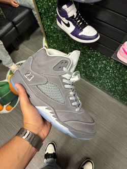 Jordan 5 wolf grey