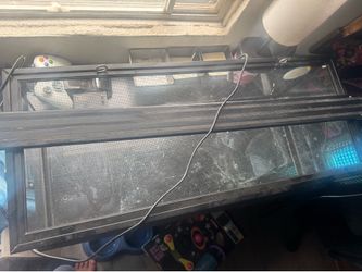 Reptile cage 20 gallon long