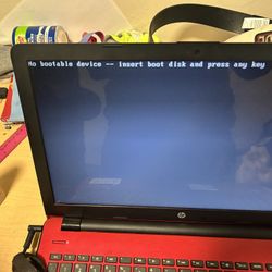 Hp Laptop Red 15.6 Inch 