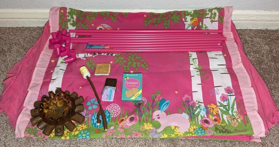 American Girl Wellie Wishers Sweet Dreams Garden Tent