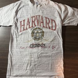 Vintage Harvard University Shirt Men’s L Made In USA Single Stitch