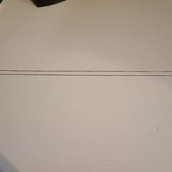 14K White Gold 18" Box Chain Fine Necklace .97 Grams