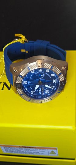 Invicta Aviator Ascend Men's Watch - 50mm, Blue