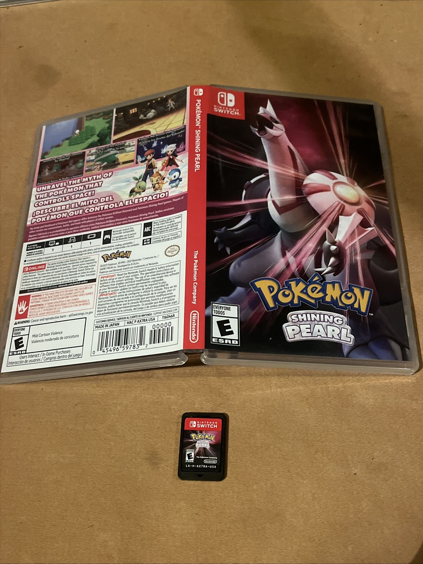 Pokemon Shining Pearl - Nintendo Switch Complete