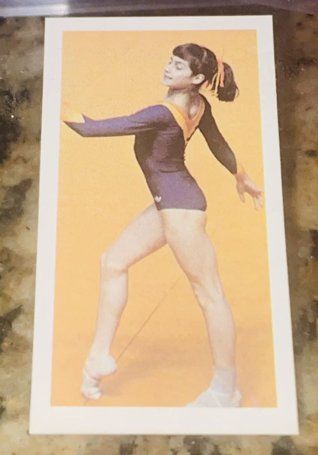 Nadia Comaneci NM 1979 Brooke Bond Olympic Greats RC Olympics Gymnastics Card