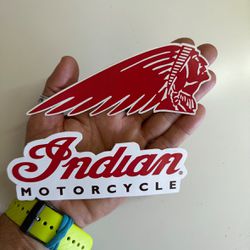 Indian Motorcycles Sticker Gas Tank Motorcycle Decal