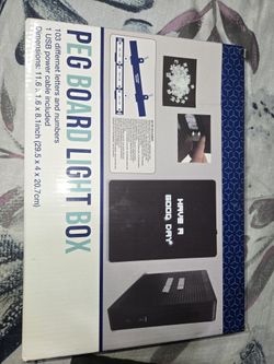 New In Box Light Up Letter Board